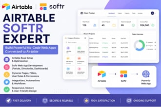 airtable database airtable automation softr webapp
