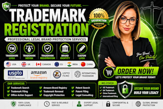 help trademark registration USA, UK, eu or canada and trademark logo search
