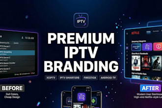 professionally rebrand and customize your iptv android app apk