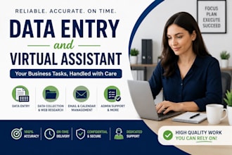 do accurate data entry, transcription,typing and excel work