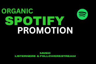 usa UK spotify music promotion spotify music podcast promotion spotify listeners