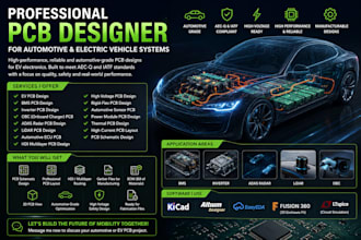 design ev automotive pcb bms inverter adas radar lidar and hdi multilayer pcb
