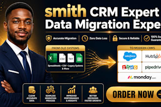 do data migration to salesforce hubspot zoho pipedrive monday CRM