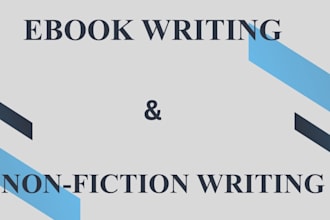 craft ghostwriting, non fiction writing, book editing and ebook writing