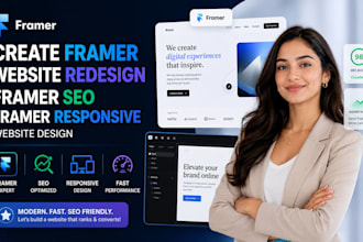 create framer website redesign framer SEO framer responsive website design