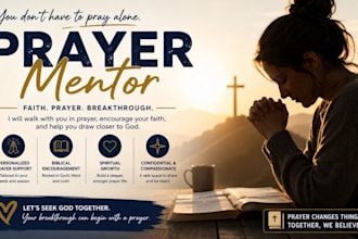 be your prayer mentor and guide you in spiritual growth