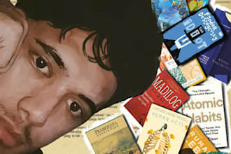 paint a soulful artistic digital portrait