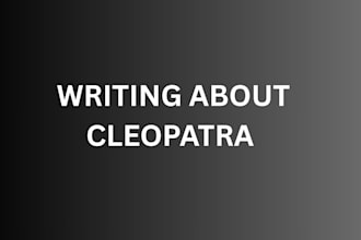 write you an ebook about history