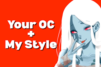 draw your oc, my style