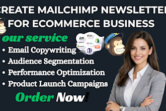 create zoho mailchimp email automation newsletter form page ecommerce businesses