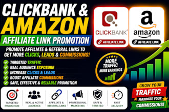 clickbank affiliate link promotion promote amazon affiliate referral link