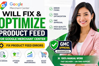 fix optimize product feed for google merchant  center  fix product feed error