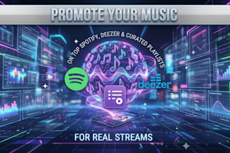 promote your deezer music for real streams to real listeners, music ads
