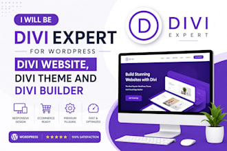 be divi expert for wordpress divi website, divi theme and divi builder