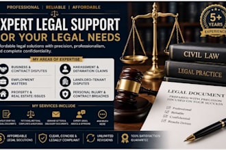 be civil lawyer for personal injury lawsuit, business, employment for property
