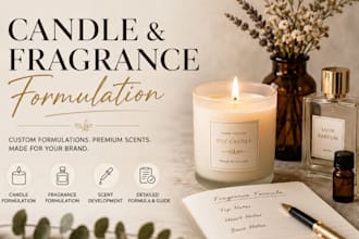 create custom candle and fragrance formulations for your brand