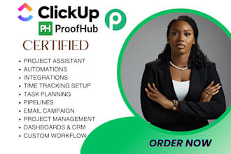 integrate pabbly connect, clickup, and proofhub for seamless automation