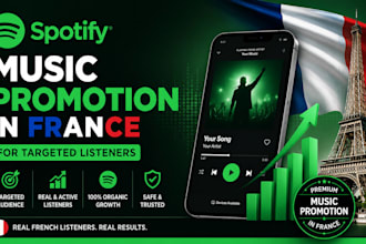spotify music promotion in france for targeted listeners