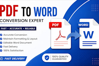 convert PDF to editable word professionally