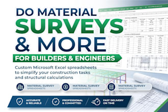 do custom spreasheets and more, for builders and engineers