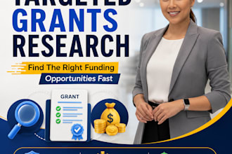 do detailed grants research and match you with the right grant opportunities