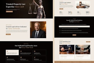 design attorney, notary, lawfirm website and wordpress immigration website