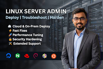 be your expert linux server administrator and fix vps issues
