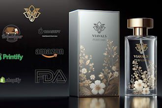 design minimalist modern perfume packaging