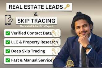 do real estate skip tracing and motivated seller lead generation
