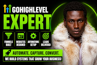 build migrate gohighlevel funnel website automation landing page ghl expert quiz