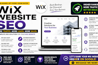 be your wix website SEO expert to boost your rankings
