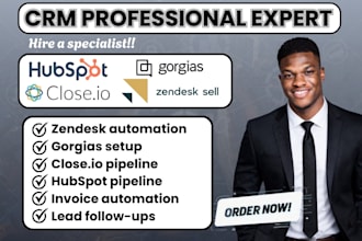 ghl crm close io zapier nimble zoho integration