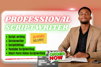 write engaging short video script viral youtube script writer cash cow scripts