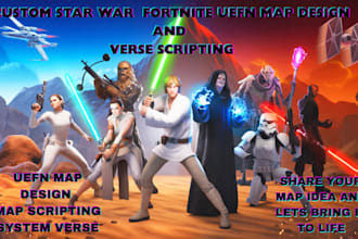 build a star war uefn fortnite map uefn tycoon map star war island verse script