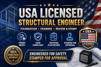 stamp as licensed civil and structural engineer in florida and arizona