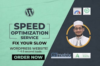 optimize wordpress website speed and fix slow loading issues