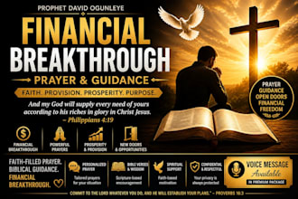 pray for your financial breakthrough and prosperity