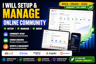 setup skool mighty networks kajabi online community mighty networks skool online