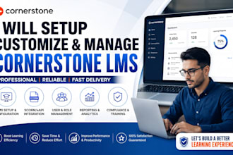setup customize and manage cornerstone lms professionally
