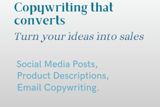 write engaging copy for your brand or product