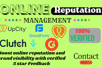 clutch website g2 goodfirm designrush b2b profile reputation