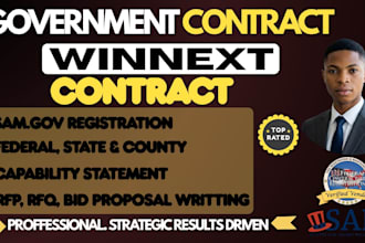 write winning government contract bid proposal  rfp and rfq response