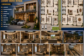 design detailed architectural site plans and landscape layouts