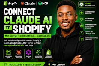 install shopify mcp server,claude code,ai toolkit,graphql,automation,integration