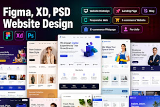 design website UI UX in figma to boost conversions