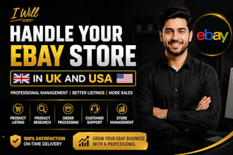 handle you ebay store in UK or USA