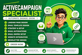 activecampaign automation activecampaign  landing page activecampain integration