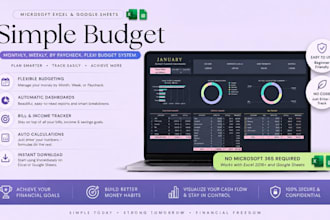 create custom finance spreadsheet bookkeeping tracker paycheck budgeting tracker