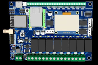 esp32 pcb design led pcb design rf pcb power electronics embedded systems gerber
