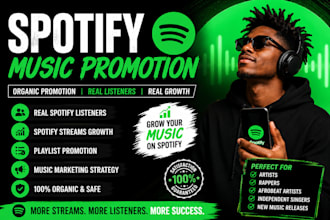 do organic spotify streams with playlist promotion and music marketing